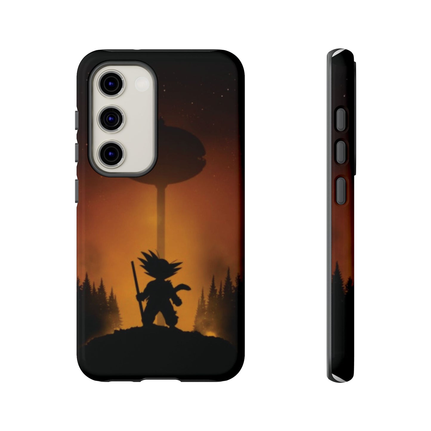 Kid Goku at Korin Tower Phone Case