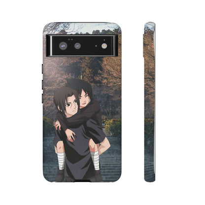 Itachi and Kid Sasuke Phone Case