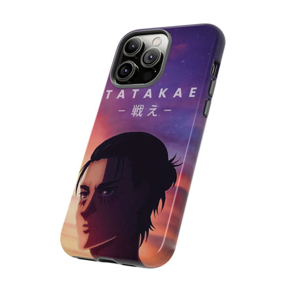 Eren Jaeger Tatakae Phone Case