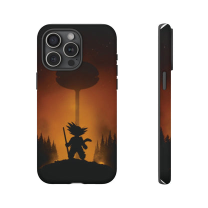 Kid Goku at Korin Tower Phone Case