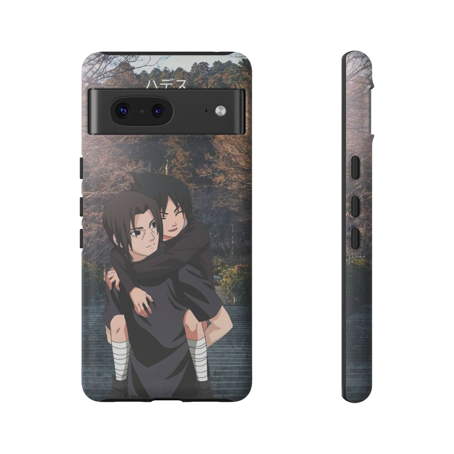 Itachi and Kid Sasuke Phone Case