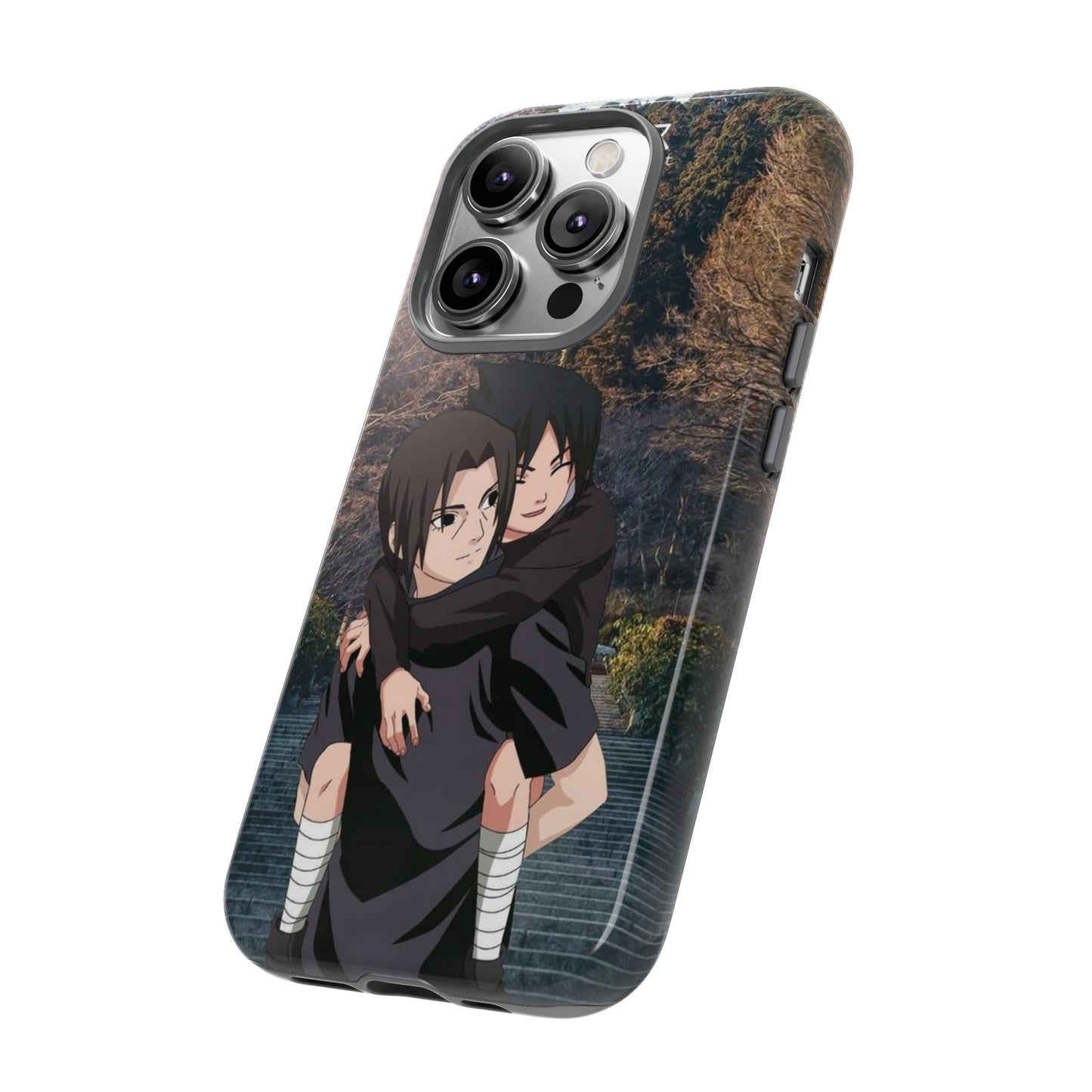 Itachi and Kid Sasuke Phone Case