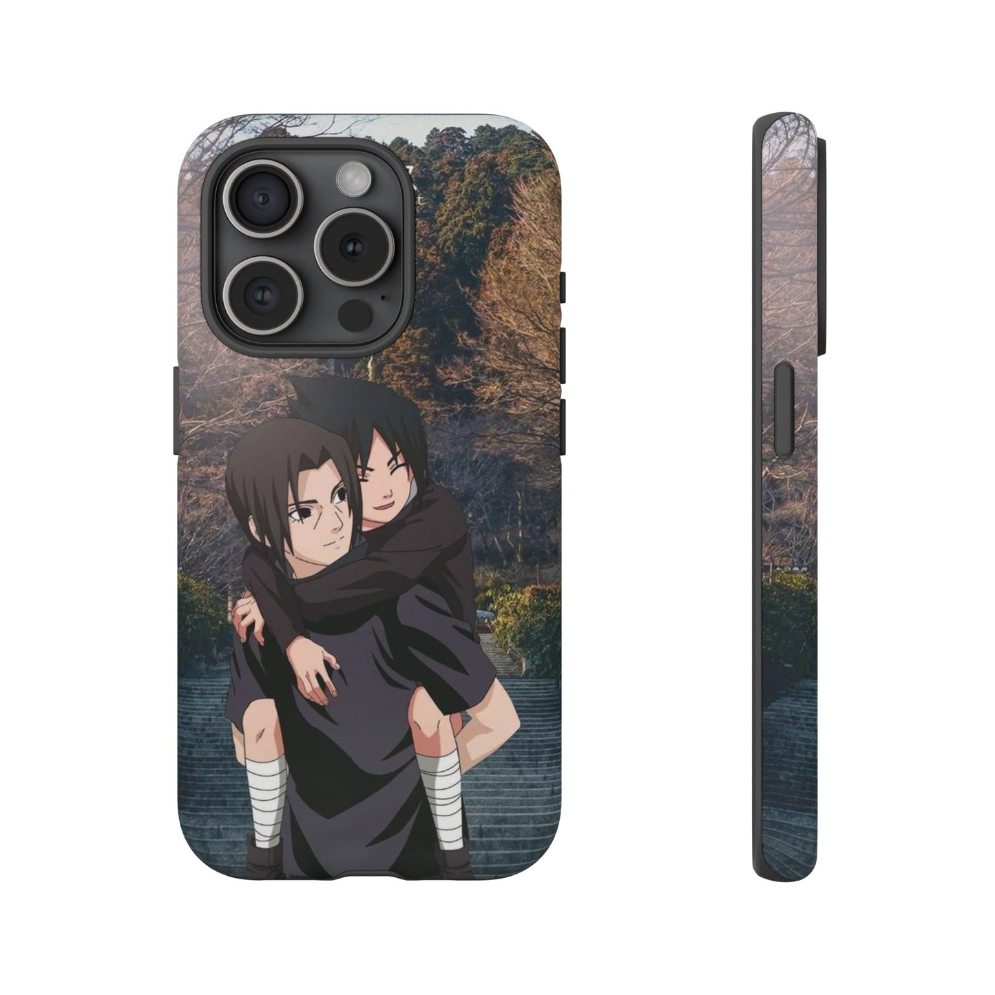 Itachi and Kid Sasuke Phone Case