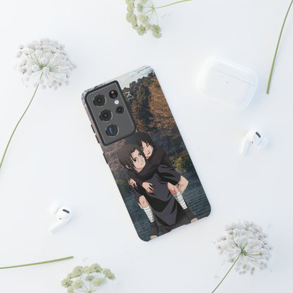 Itachi and Kid Sasuke Phone Case