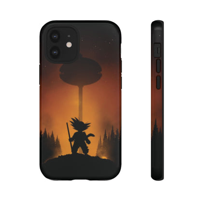 Kid Goku at Korin Tower Phone Case