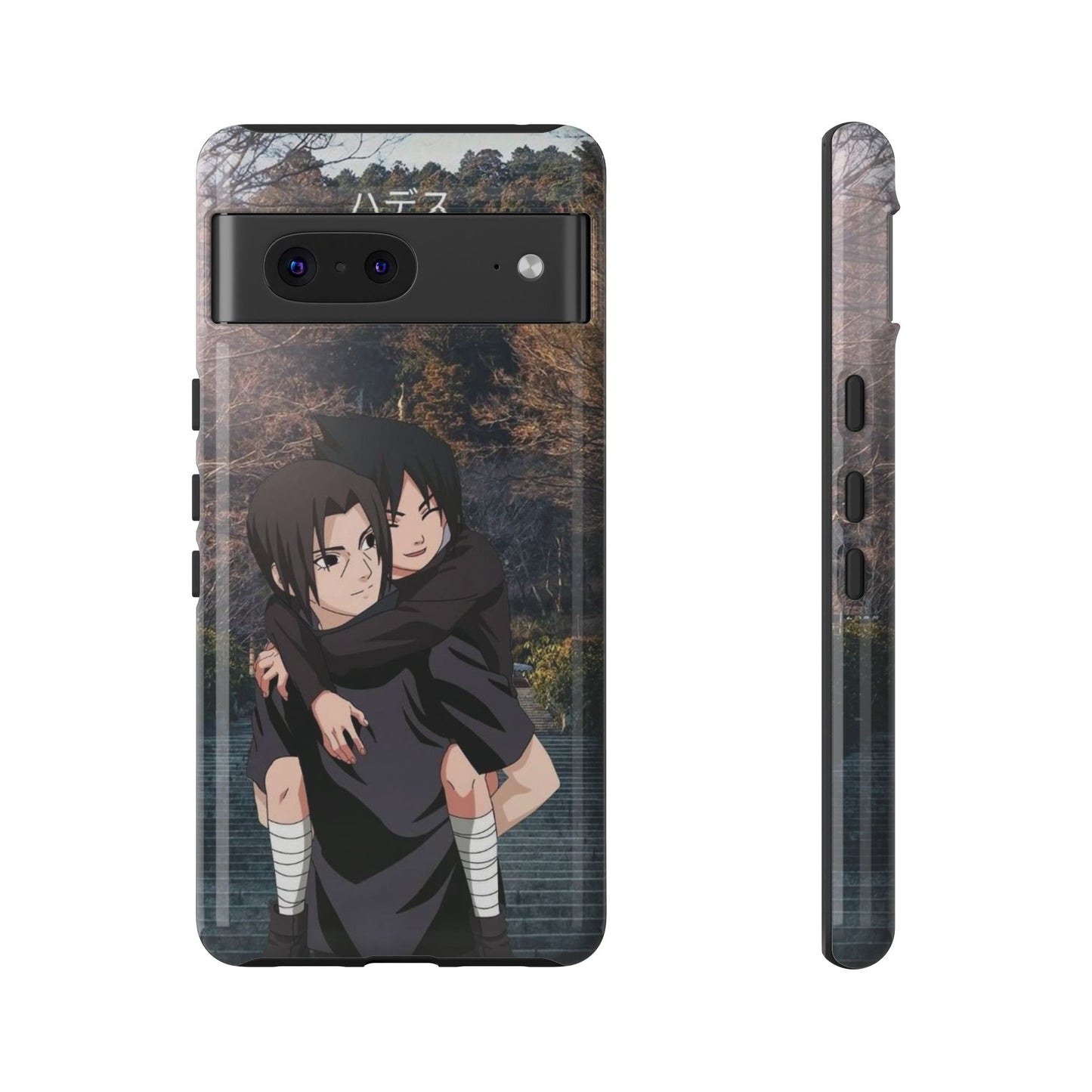 Itachi and Kid Sasuke Phone Case