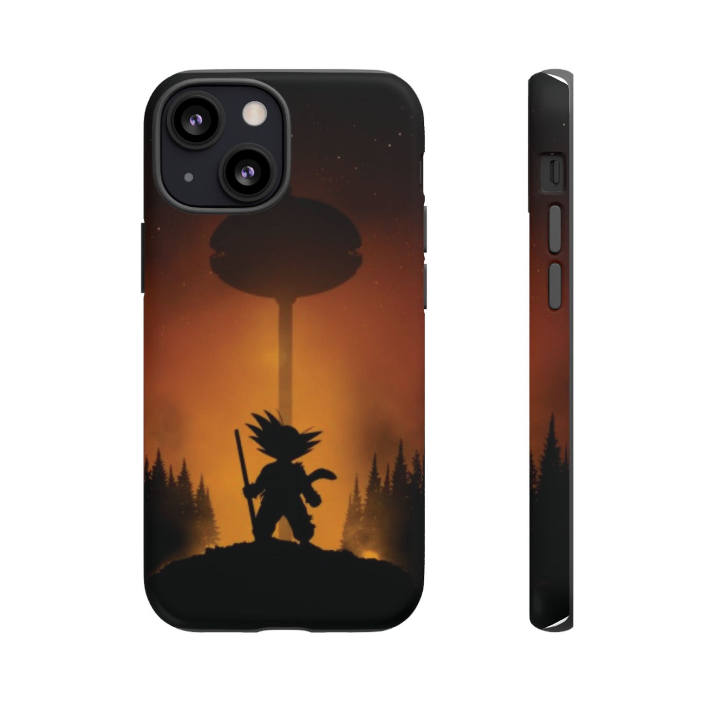 Kid Goku at Korin Tower Phone Case