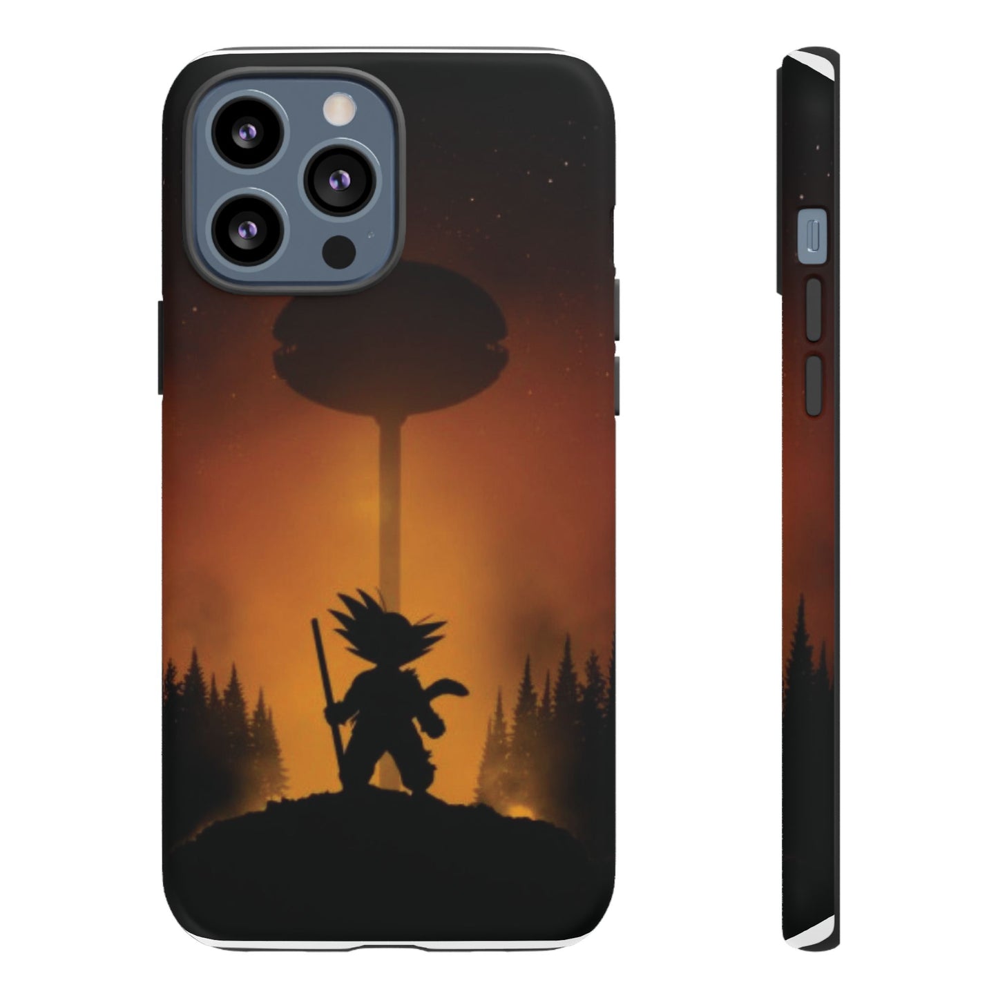 Kid Goku at Korin Tower Phone Case