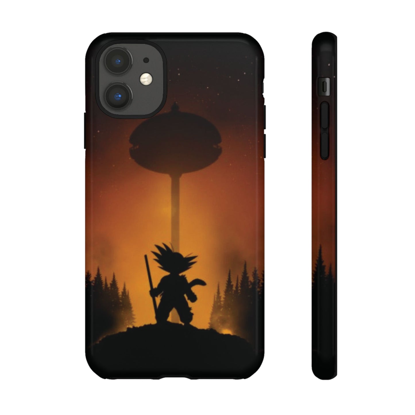 Kid Goku at Korin Tower Phone Case