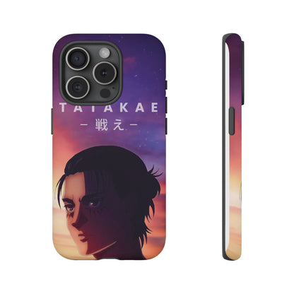 Eren Jaeger Tatakae Phone Case