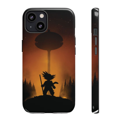 Kid Goku at Korin Tower Phone Case