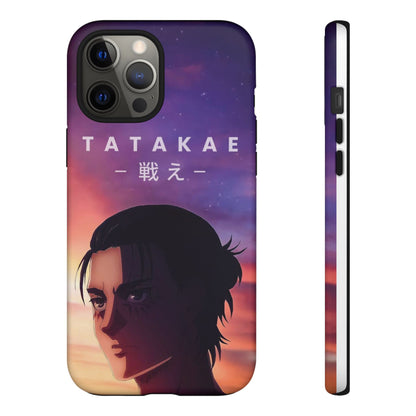 Eren Jaeger Tatakae Phone Case