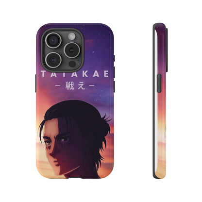 Eren Jaeger Tatakae Phone Case