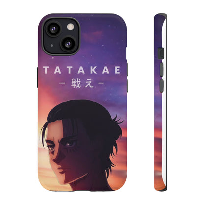 Eren Jaeger Tatakae Phone Case