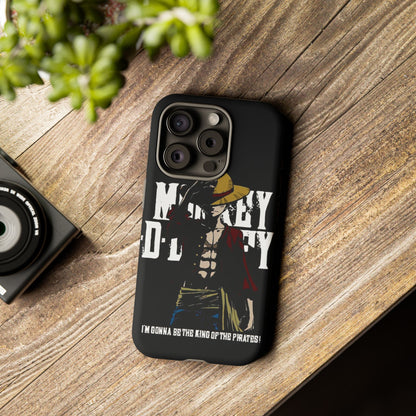 Luffy 'I'm Gonna Be the King of the Pirates' Phone Case