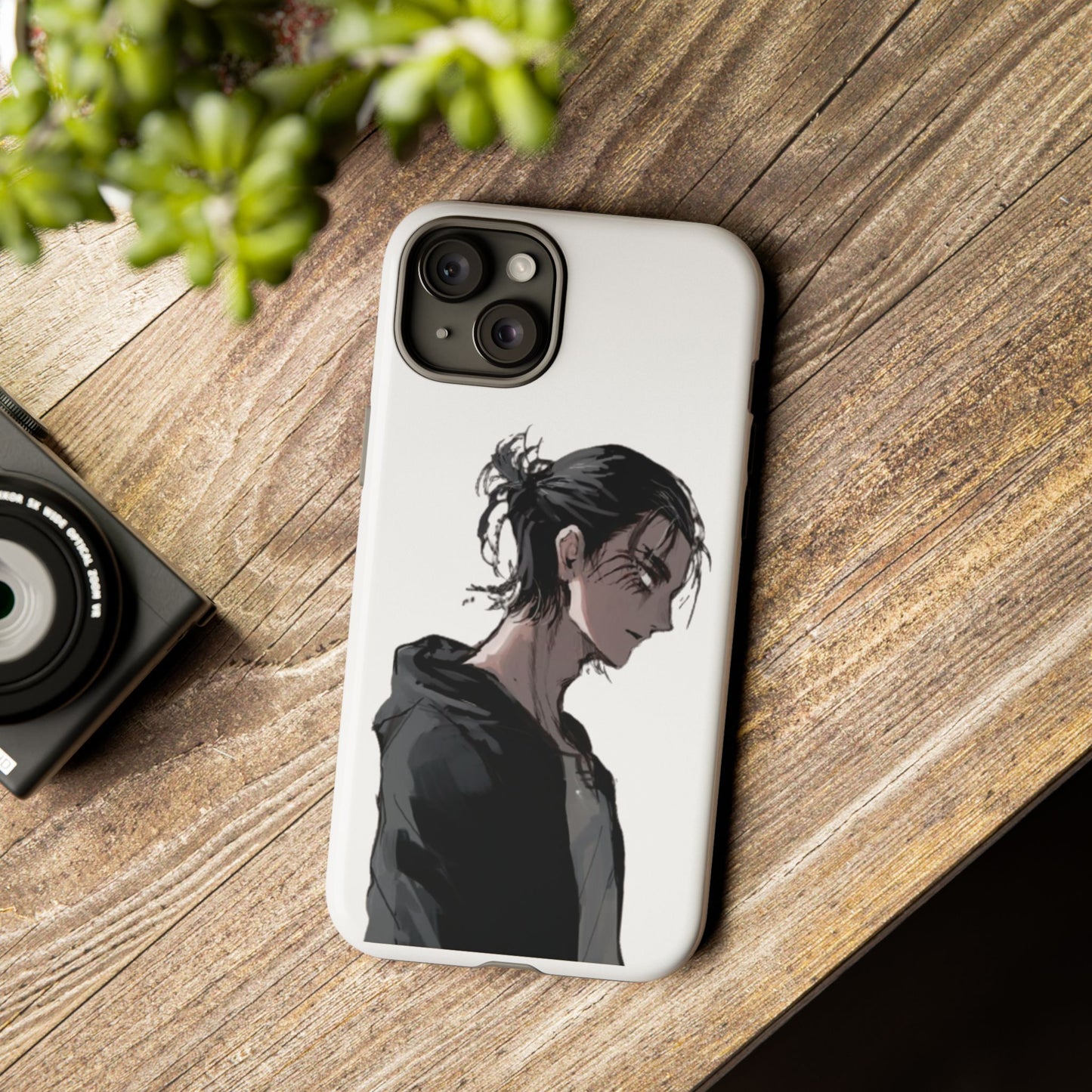 Eren Jaeger at Shiganshina Phone Case