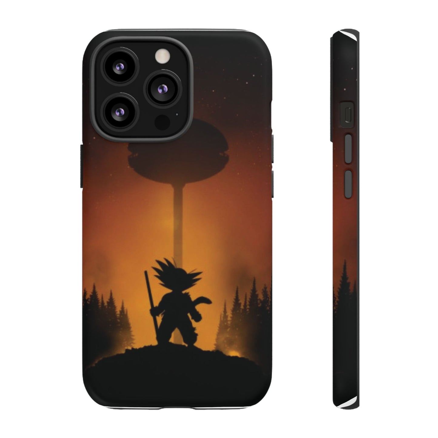 Kid Goku at Korin Tower Phone Case