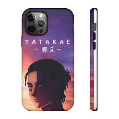 Eren Jaeger Tatakae Phone Case