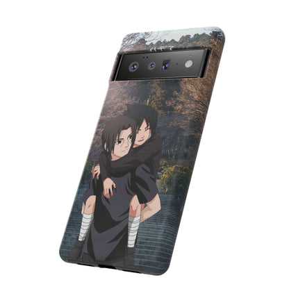 Itachi and Kid Sasuke Phone Case