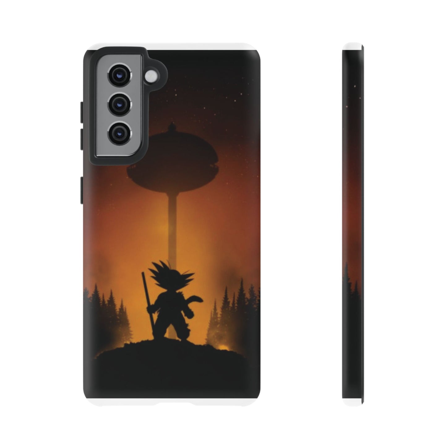 Kid Goku at Korin Tower Phone Case