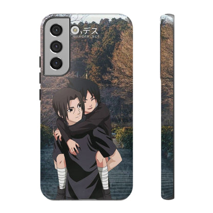 Itachi and Kid Sasuke Phone Case