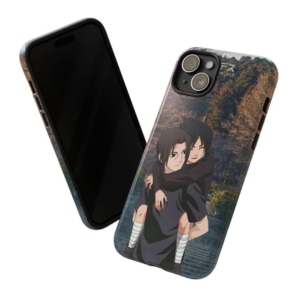 Itachi and Kid Sasuke Phone Case