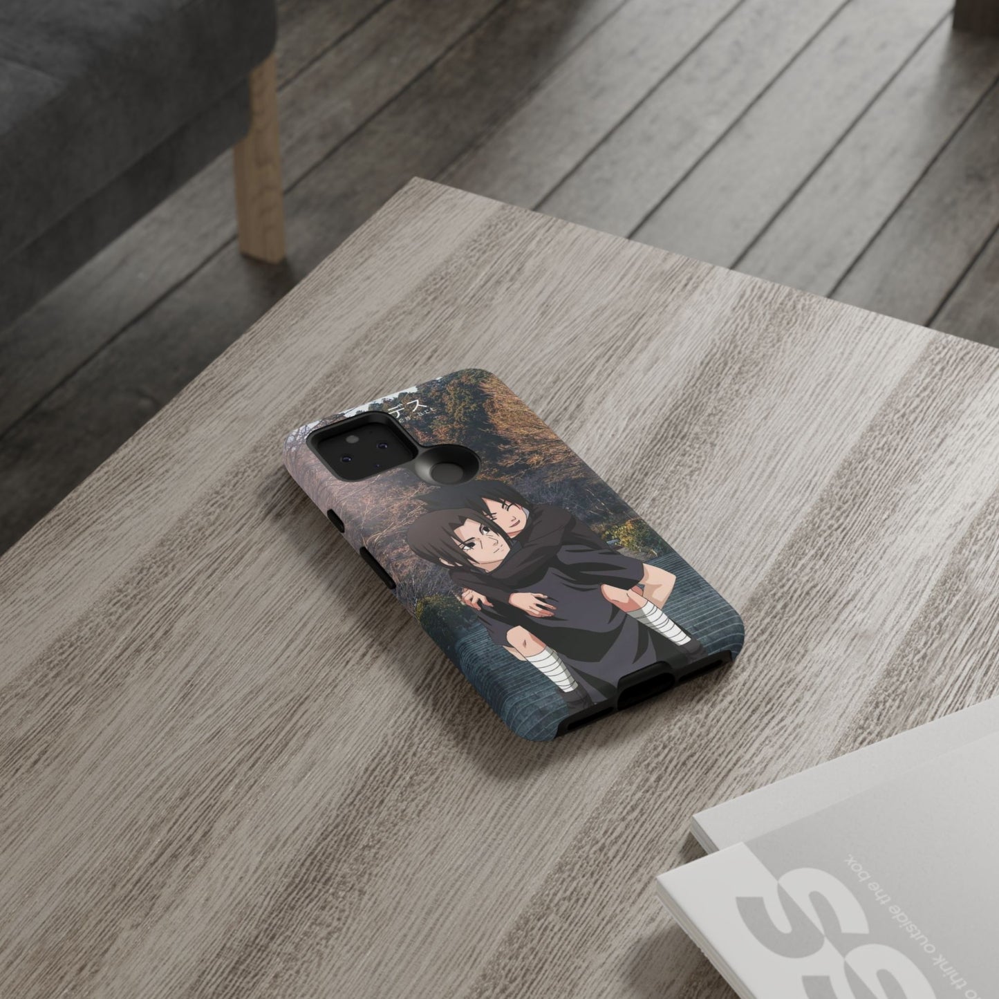 Itachi and Kid Sasuke Phone Case