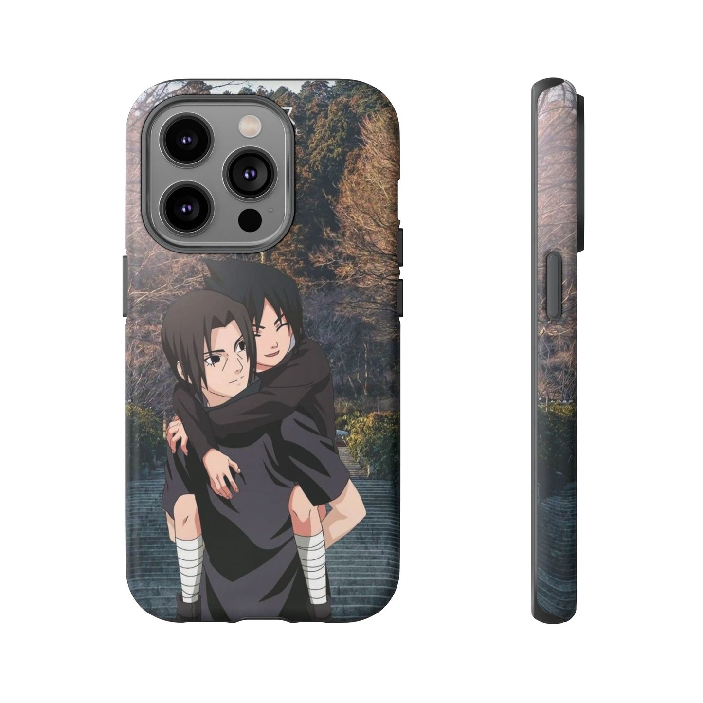 Itachi and Kid Sasuke Phone Case