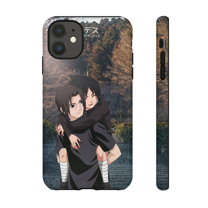 Itachi and Kid Sasuke Phone Case