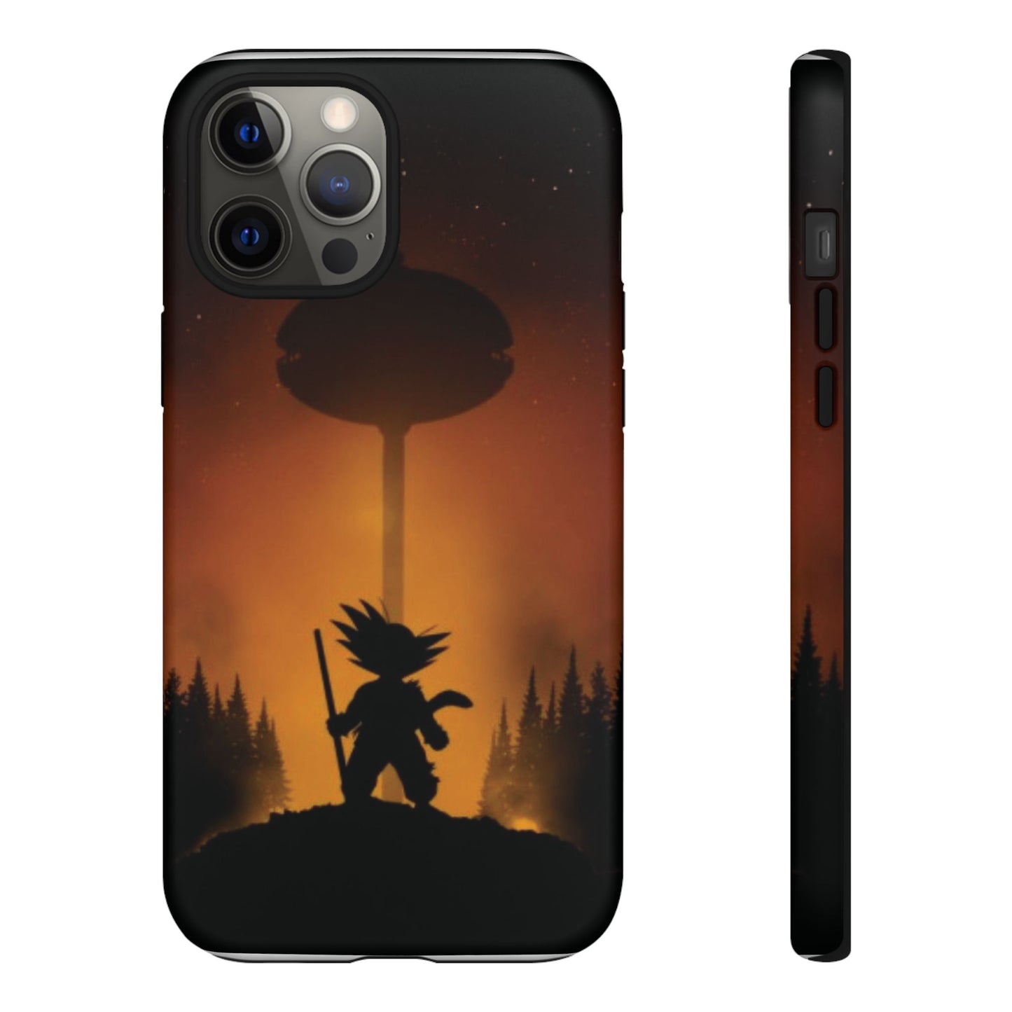 Kid Goku at Korin Tower Phone Case