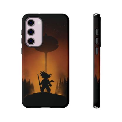 Kid Goku at Korin Tower Phone Case