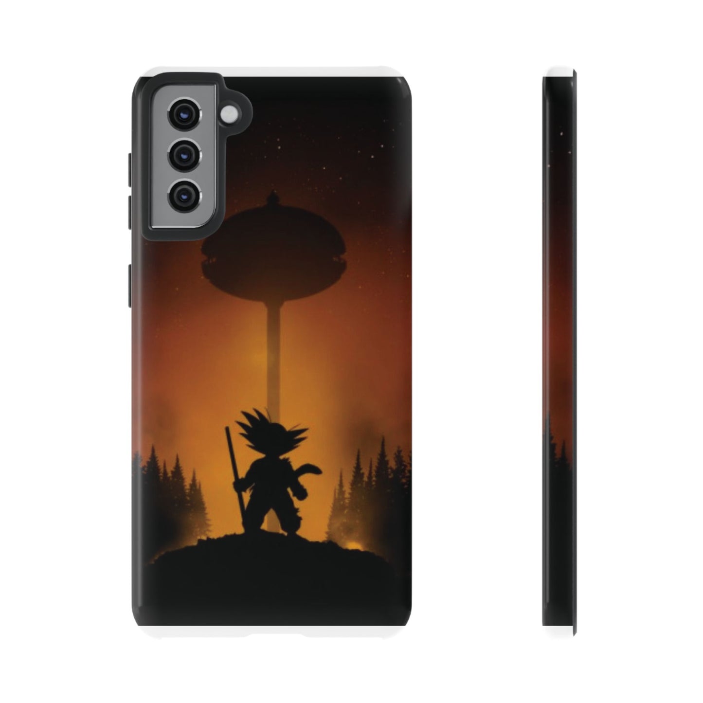 Kid Goku at Korin Tower Phone Case