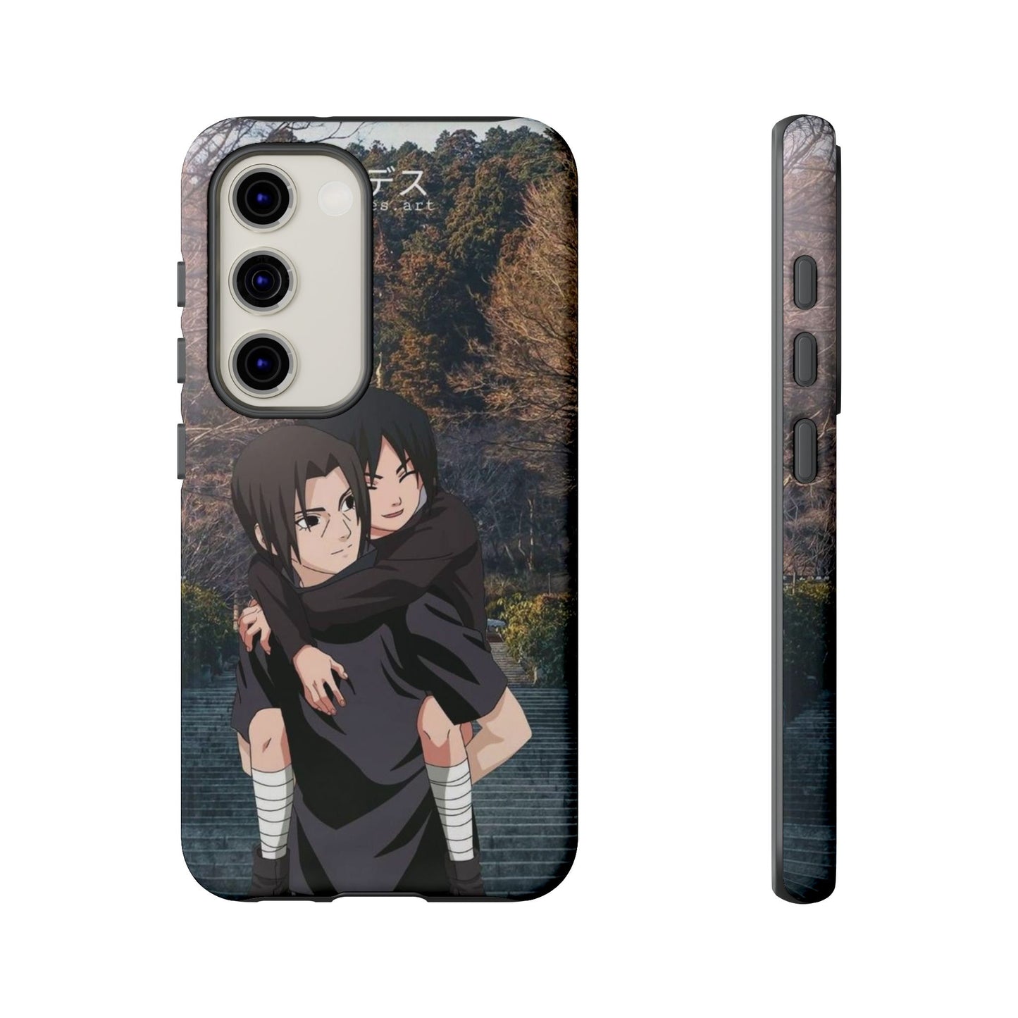 Itachi and Kid Sasuke Phone Case