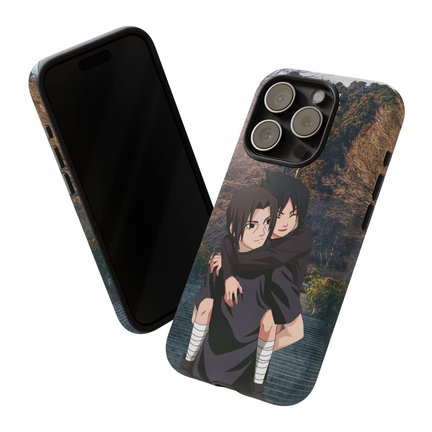 Itachi and Kid Sasuke Phone Case