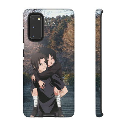 Itachi and Kid Sasuke Phone Case