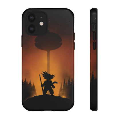 Kid Goku at Korin Tower Phone Case