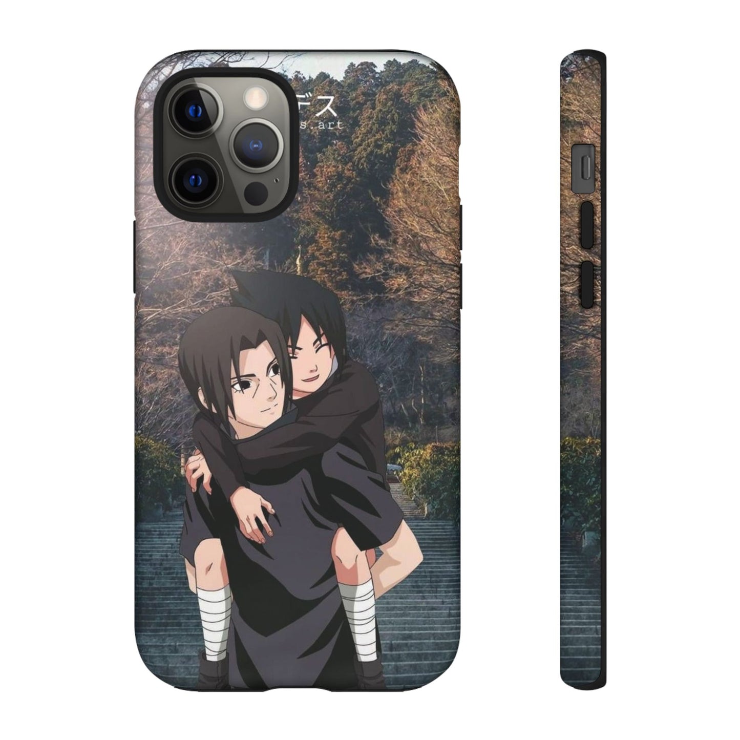 Itachi and Kid Sasuke Phone Case